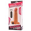 Prelungitor Penis Pleasure X-Tender Vibrating 1 Natural Thumb 5