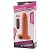 Prelungitor Penis Pleasure X-Tender Vibrating 2 Natural Thumb 1