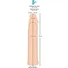 Prelungitor Penis Silicone Extension Flesh Natural Thumb 7