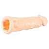 Prelungitor Penis Silicone Extension Flesh Natural Thumb 2