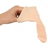 Prelungitor Penis Silicone Extension Flesh Natural Thumb 5