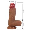 Pretty Love curtis 6.8 - Dildo Din silicon cu Ventuză Thumb 1