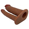 Pretty Love Keaven Chiloti Cu Ham Si Dublu Dildo Natural Thumb 3