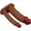 Pretty Love Keaven Chiloti Cu Ham Si Dublu Dildo Natural Thumb 4