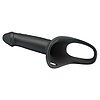 Pretty Love Landon cu Harness Reglabil și Dildo 16,8 cm Negru Thumb 3