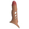 Pretty Love Sleeve TPE Vibrator – 21–25 cm, Diam. 5.5–5.9 Flesh Thumb 2