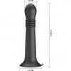 Pretty Love Stellan Vibrator 4 împingeri 4 Rotații Negru Thumb 3