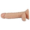 Real Extreme Vibrator 19 cm cu Ventuză Puternică Thumb 3