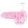 Realistic Dildo Realrock 21cm Roz Thumb 4