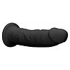 Realrock Din Silicon 19.2cm Negru Thumb 5