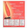 Vibrator Red Hot Spark Roșu Thumb 3