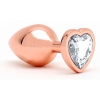 Anal Plug Rimba Toys Pisa Heart Auriu Thumb 1