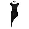 Rochie Cottelli Collection Ruffles Negru XL Thumb 1