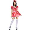 Rochie Leg Avenue Polka Dot Rosu L Thumb 2