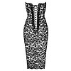 Rochie Noir Handmade Brenda Negru S Thumb 1