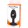 Roll Play Anal Plug Large Negru Thumb 1