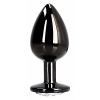 Plug Anal Round Gem Small Negru Thumb 2