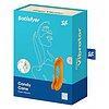 Satisfyer Candy Cane Finger Vibrator Portocaliu Thumb 3
