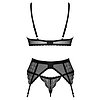 Set 3 Piese Obsessive Chemeris Negru XS-S Thumb 1