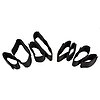 Set 4 Piese Bad Kitty Arm And Leg Restraints Negru Thumb 1