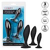 Set Anal Plug Silicone CalExotics Negru Thumb 3