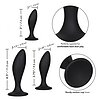 Set Anal Plug Silicone CalExotics Negru Thumb 2