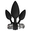 Set Anal Training Plugs Vibe Negru Thumb 1