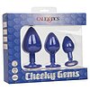 Set Anal Plug Cheeky Gems Albastru Thumb 1
