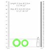 Set Inele Penis Glow in the Dark Verde Thumb 1