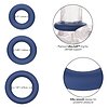 Set Inele Penis Link Up Ultra Soft Elite Albastru Thumb 2