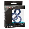Set Inele Penis Link Up Ultra Soft Elite Albastru Thumb 1