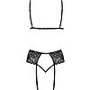 Set Kissable Evelyn Negru S-M Thumb 1
