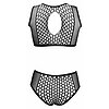 Set Le Desir Duo Net Key-Hole Negru S-L Thumb 1