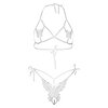 Set Leg Avenue Elaina Alb XS-L