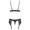 Set Obsessive 810-SEG Negru L-XL Thumb 1