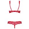 Set Obsessive 853-SET Roșu L-XL Thumb 1