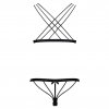 Set Obsessive 854-SET Negru S-M Thumb 1