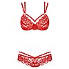 Set Obsessive 860-SET Roșu S-M