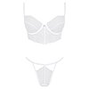 Set Obsessive Bianelle Alb L-XL