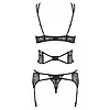 Set Obsessive Frivolla Negru S-M Thumb 1