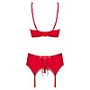 Set Obsessive Jolierose Rosu L-XL Thumb 1