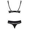 Set Obsessive Miamor Negru S-M Thumb 1