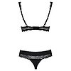 Set Obsessive Miamor Negru S-M Thumb 1