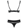 Set Obsessive Miamor Negru S-M Thumb 1