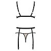 Set Obsessive Nudelia Noir Bej S-M Thumb 1