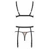 Set Obsessive Nudelia Noir Bej S-M Thumb 1