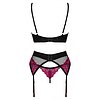 Set Obsessive Rosenty 3 Piese Roz XS-S Thumb 1