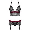 Set Obsessive Rossita Negru 2XL