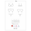 Set Obsessive Shibu Negru S-M Thumb 2