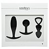 Set of Anal Plugs Basel Size S Negru Thumb 4